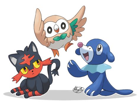 pokemon alola starters